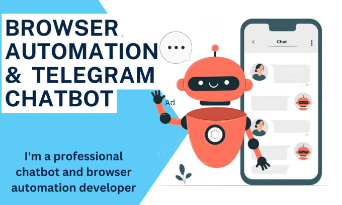 Gig Preview - Create your custom telegram chatbot boost engagement today