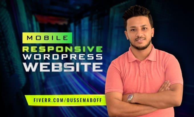 Gig Preview - Build a mobile responsive wordpress website and seo friendly