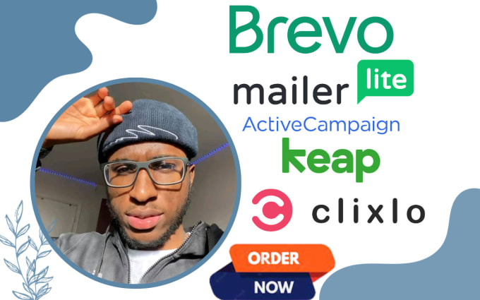 Gig Preview - Setup brevo, mailerlite, keap, activecampaign, mailchimp, clixlo