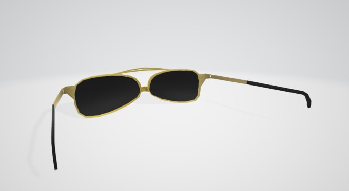 3D model Louis Vuitton Link Mask Sunglasses VR / AR / low-poly