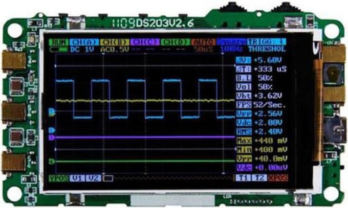 Gig Preview - Do design a measuring instrument with touch display, wireless charger