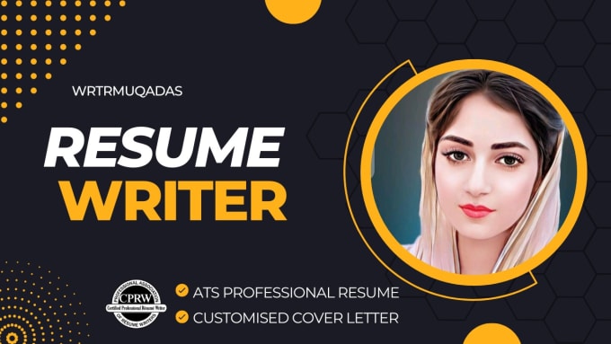 Gig Preview - Provide resume writing and cover letter services