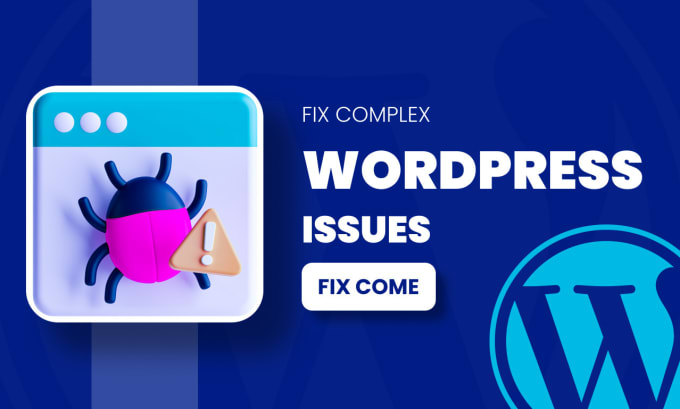 Gig Preview - Fix wordpress bugs, errors and issue in your website