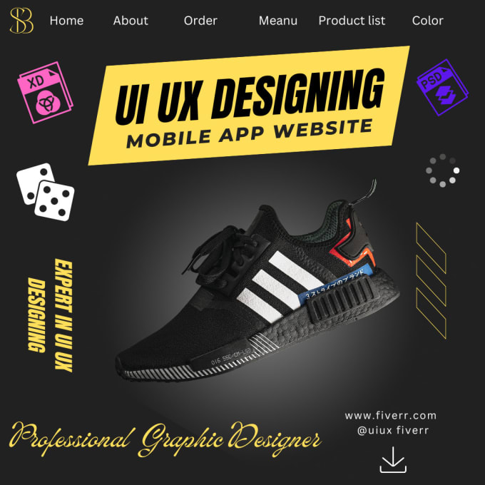 Gig Preview - Website ui design, dashboard, mobile app ui ux design, ui ux  in figma and xd