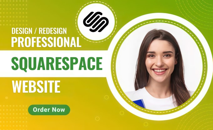 Gig Preview - Design or redesign professional squarespace website