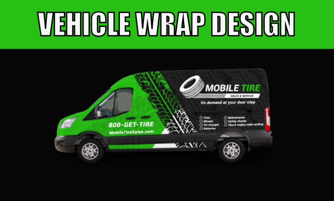 Gig Preview - Do unique, professional car, van, vehicle wrap design