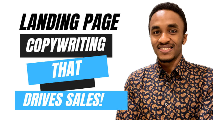 Gig Preview - Be your landing page copywriting or sales page expert