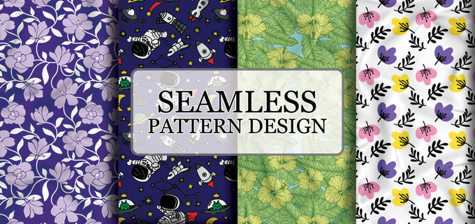 Gig Preview - Create seamless pattern designs and textile print pattern designs