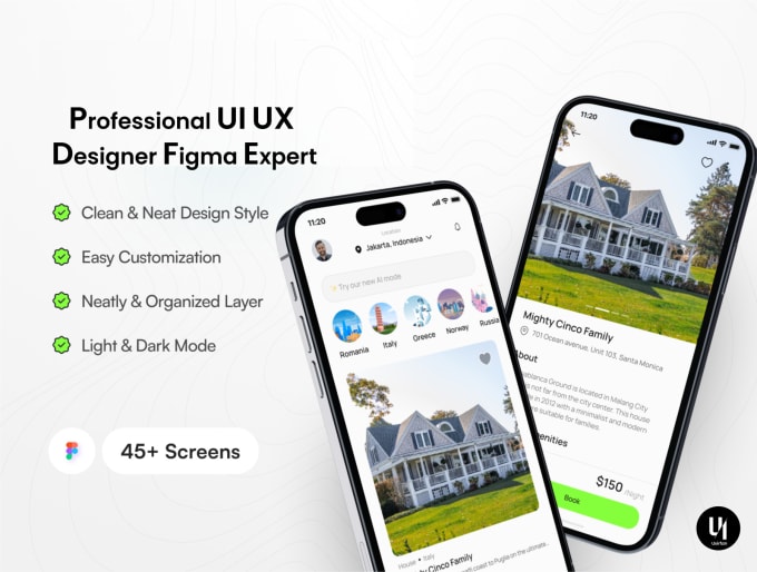 Gig Preview - Professional UI UX designer figma expert