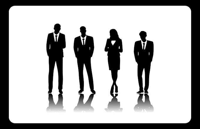 Gig Preview - Create silhouette illustration for business or website