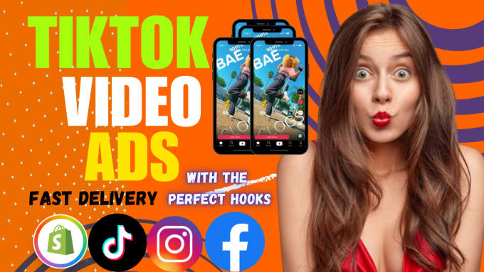 Bestseller - create viral tik tok video ads, dropshipping ads, ugc tiktok ads style