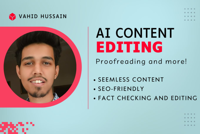 Gig Preview - Perfect your ai content writing with fact checking and more