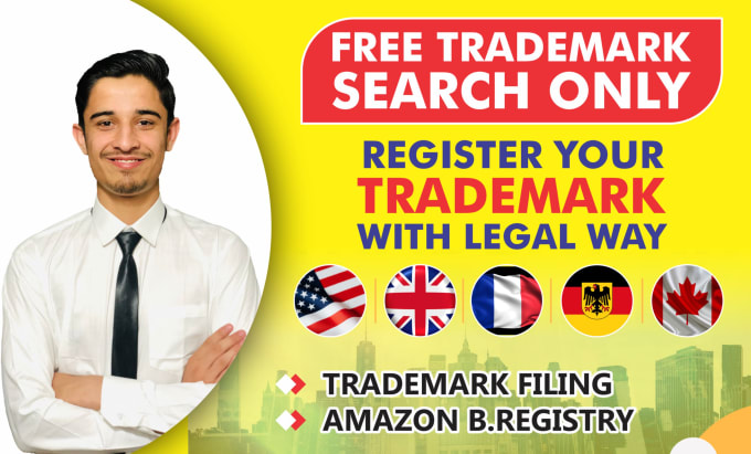 Gig Preview - Do trademark registration, and amazon brand registry