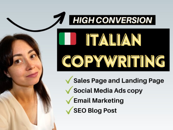 Bestseller - be your italian copywriter for ads landing page email marketing and SEO articles