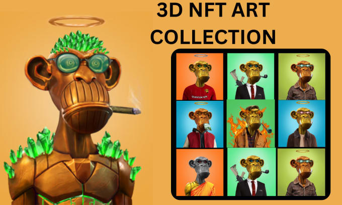 3D Collection of NFT Avatars by BLVCK Paris – NFT Calendar