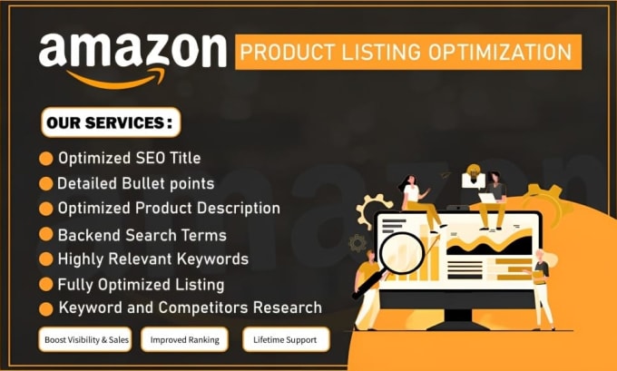 Gig Preview - Do amazon listing optimization to boost your sales