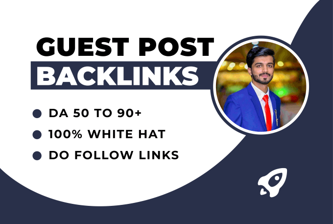 Gig Preview - Do high quality SEO guest posting service with dofollow backlinks