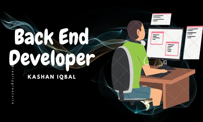 Gig Preview - Develop a website backend as full stack developer