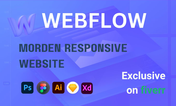 Gig Preview - Convert figma to webflow website design or webflow redesign