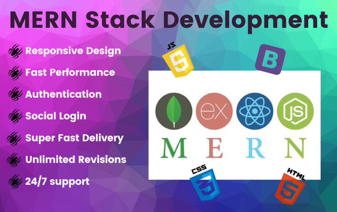 Gig Preview - Develop professional and responsive mern stack website