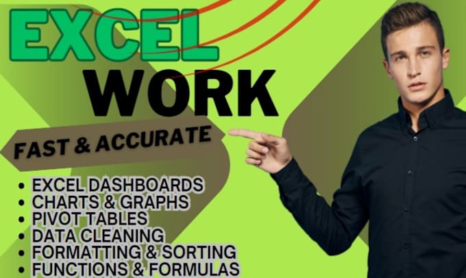 Bestseller - do excel formulas dashboards automation sorting data entry pdf 2 excel word