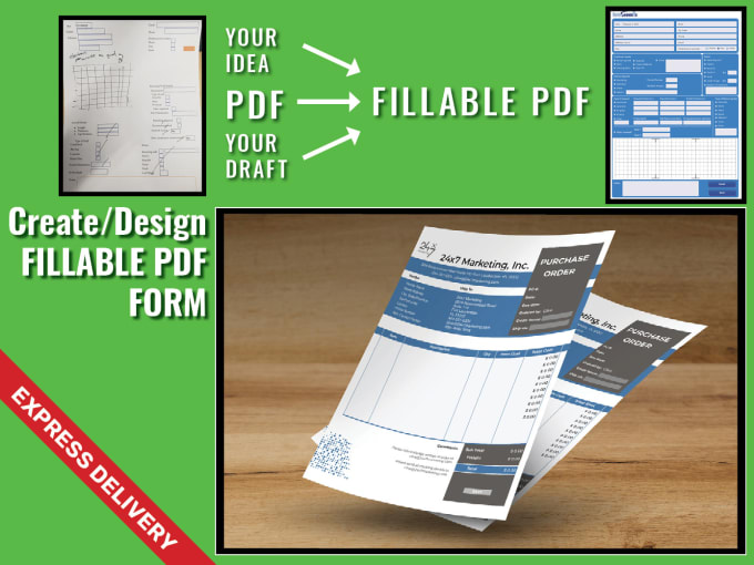 Gig Preview - Professionally create fillable PDF forms up to 5 pages or more