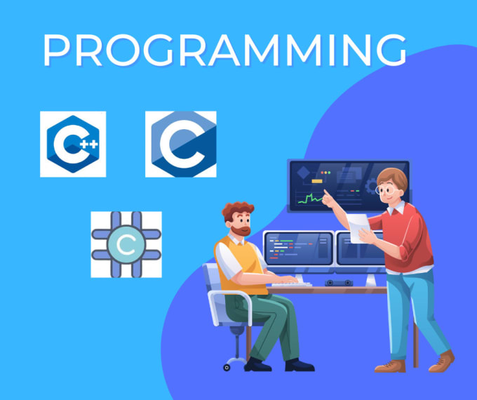 Gig Preview - Do c, csharp, cpp, oop html css, programming task projects