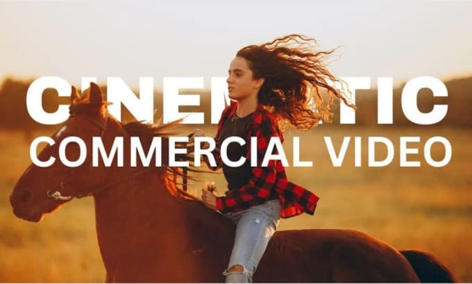 Gig Preview - Make top notch cinematic commercial brand video