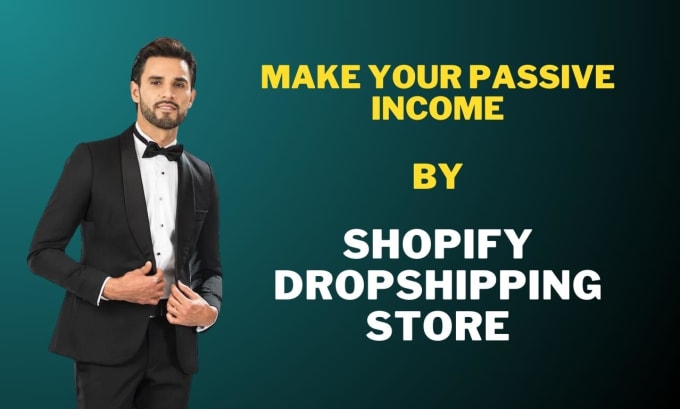 Gig Preview - Teach you how can make passive income by shopify dropshipping store