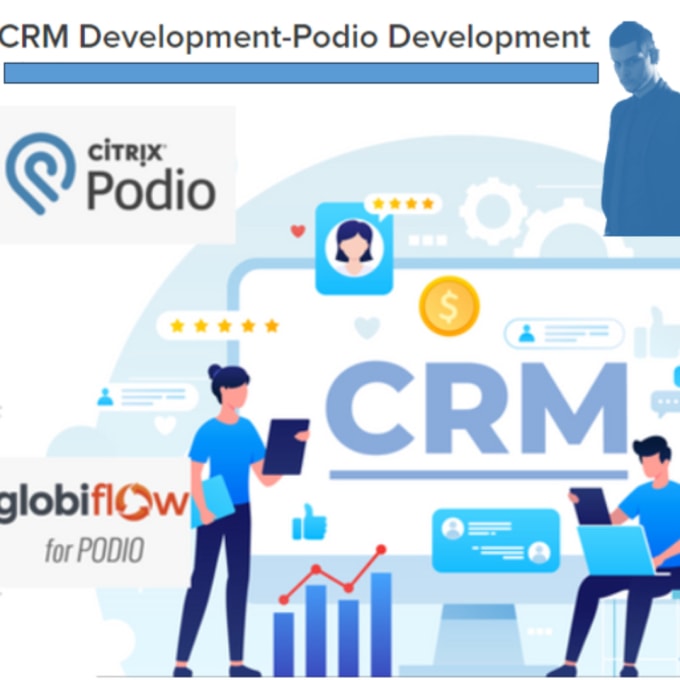 Gig Preview - Develop podio CRM along with real estate  process automation and integration