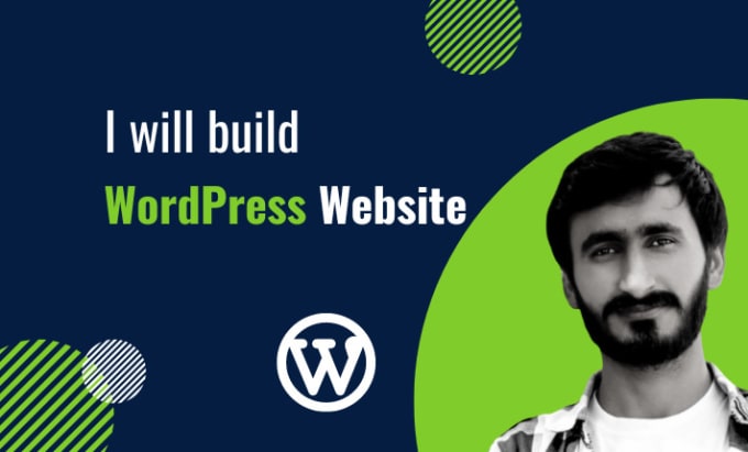 Gig Preview - Build website with wordpress