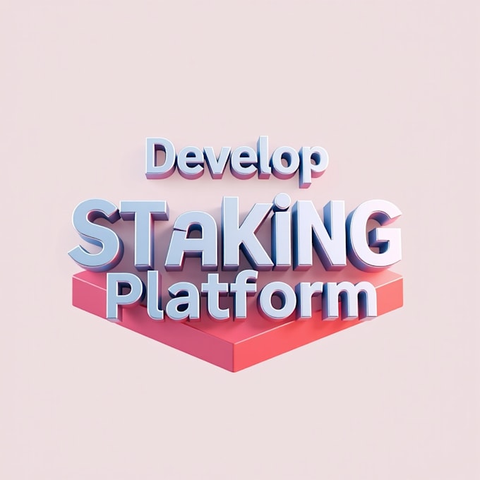 Gig Preview - Develop token staking platform in any evm network