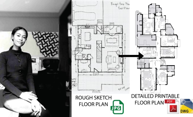 Gig Preview - Design autocad 2d floor plans