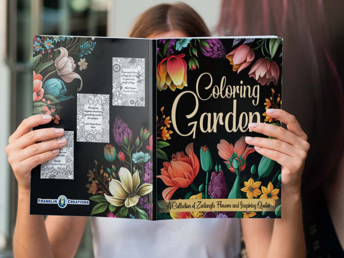 Gig Preview - Create amazing KDP book cover design adult, kids coloring puzzle book