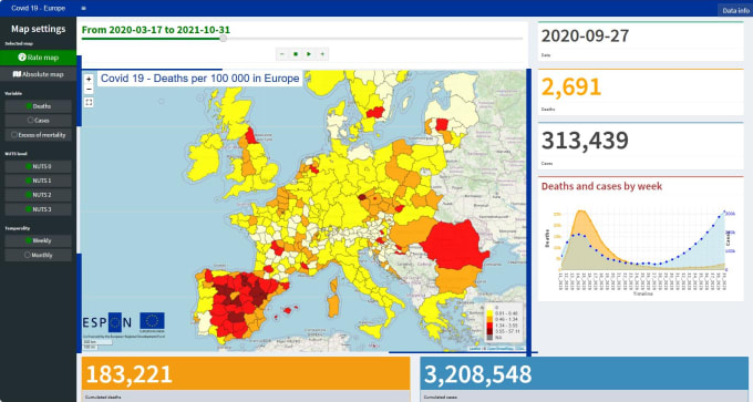 Gig Preview - R shiny dashboard and web application