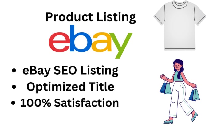 Bestseller - do ebay seo listing, ebay lister, ebay product listing