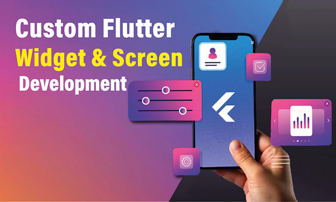 Gig Preview - Do custom flutter widget and custom flutter UI development