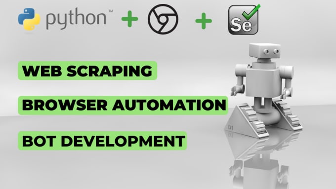 Gig Preview - Do browser automation and bot development in python