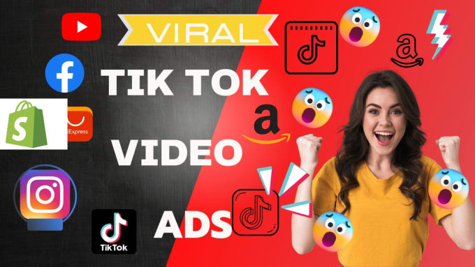 Gig Preview - Tiktok video ads  dropshipping product facebook