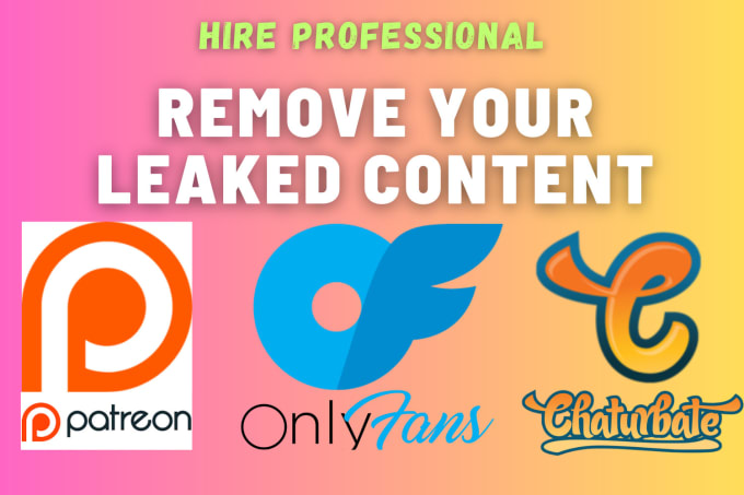 Gig Preview - Submit dmca takedown notice to remove leaked onlyfans content