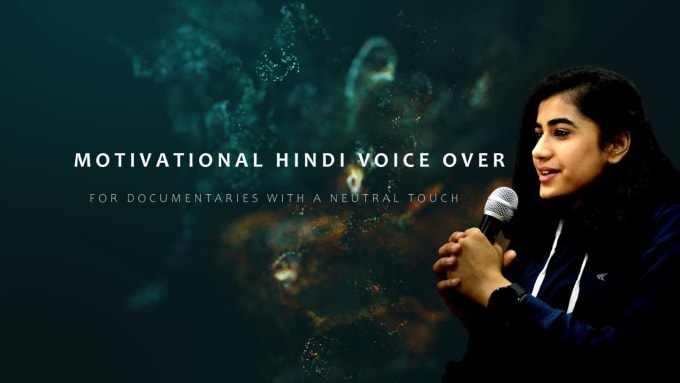 Gig Preview - Record indian english,hindi voiceovers as per your needs