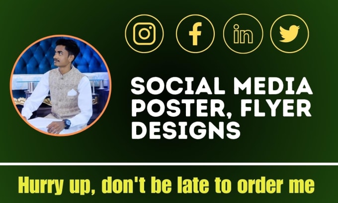 Gig Preview - Do social media posters