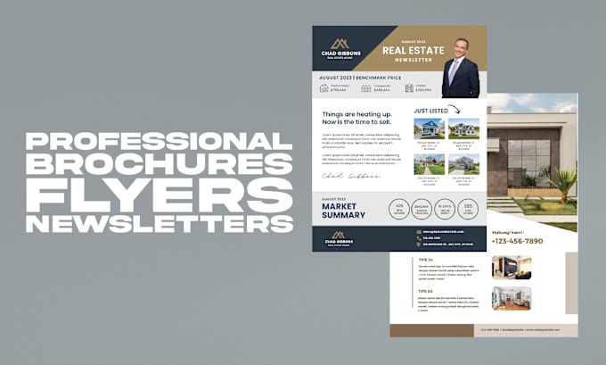 Gig Preview - Design a real estate brochure, buyer and seller checklist, or flyer