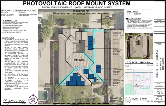 Gig Preview - Specialist solar permit design services proposal drawings permit solar and ev