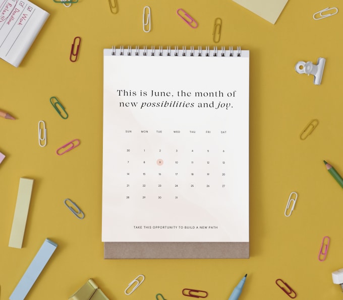 Bestseller - design calendar, digital planners, customised journals