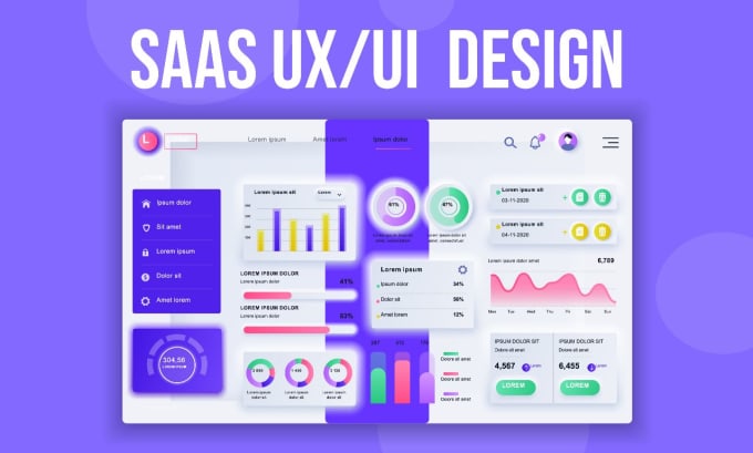 Bestseller - do dashboard design, admin panel ui, and saas ui ux design in figma abobe xd