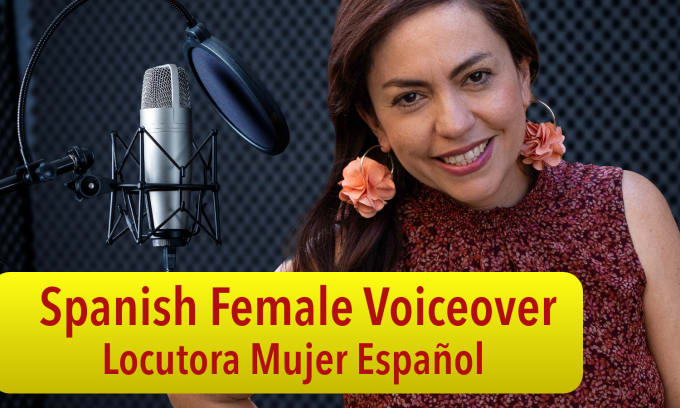 Gig Preview - Provide a professional latin american spanish voiceover