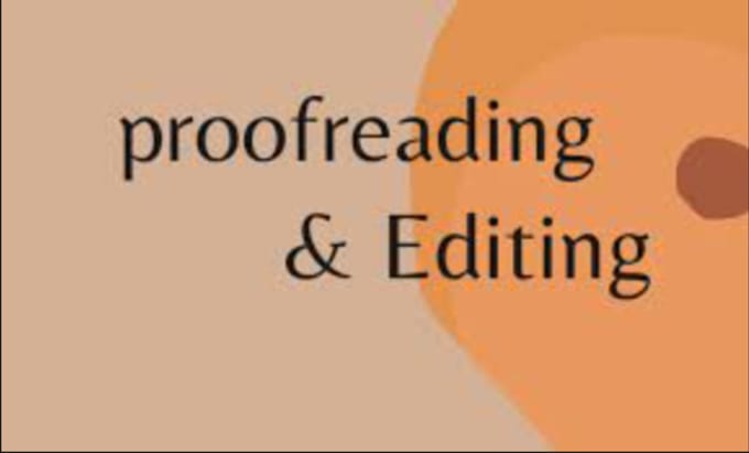 Gig Preview - Offer professional editing and proofreading content services