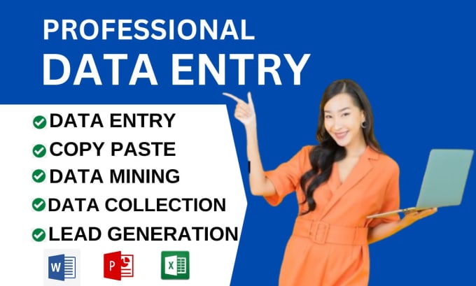 Bestseller - do data entry lead generation and copy paste expert