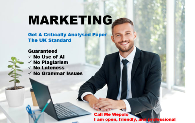 Gig Preview - Write critically analysed marketing essays and assignments